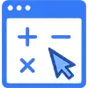 calculate on web logo png